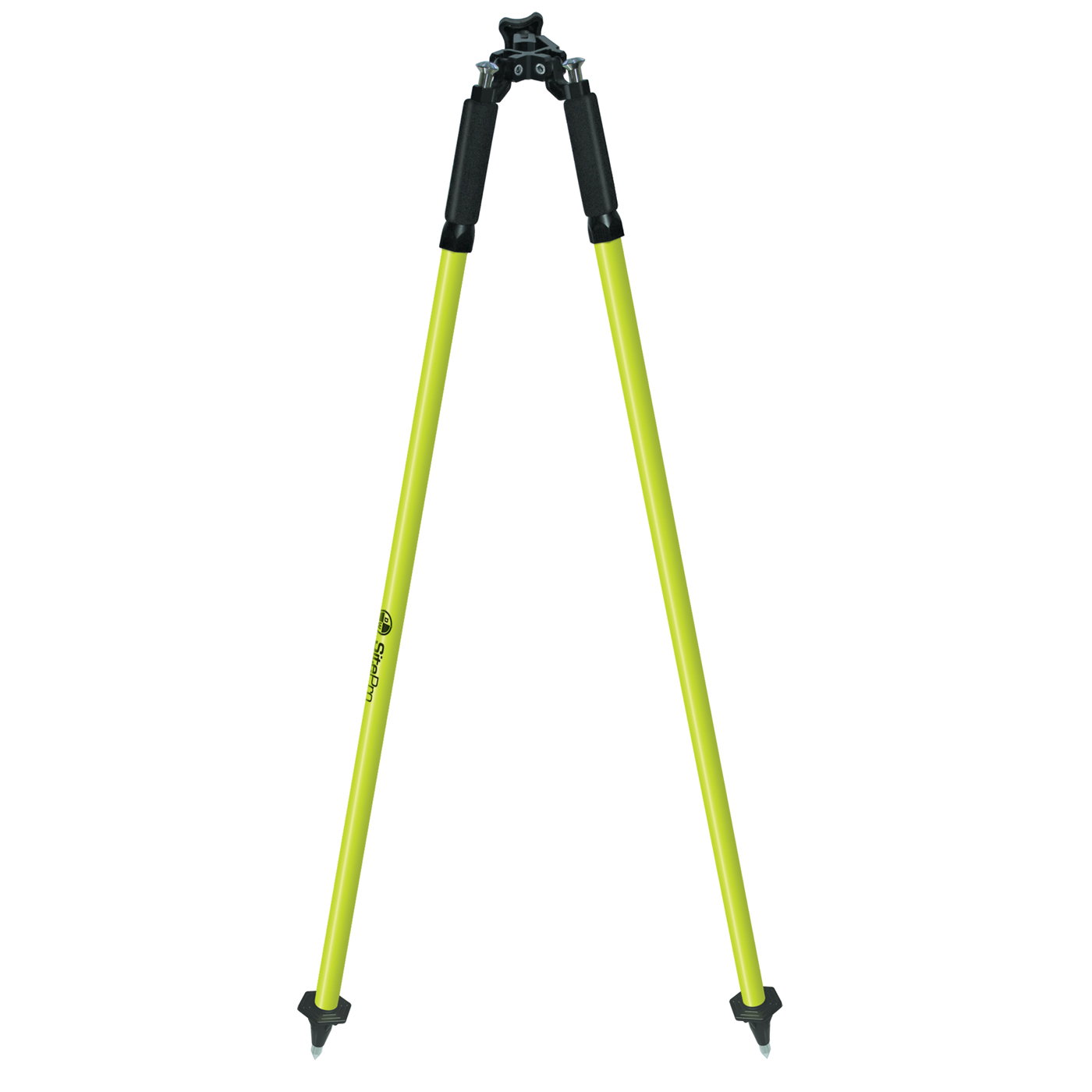Thumb-Release V-Series Anti-Crush Pole Bipod, Flo-Yellow Aluminum Picture