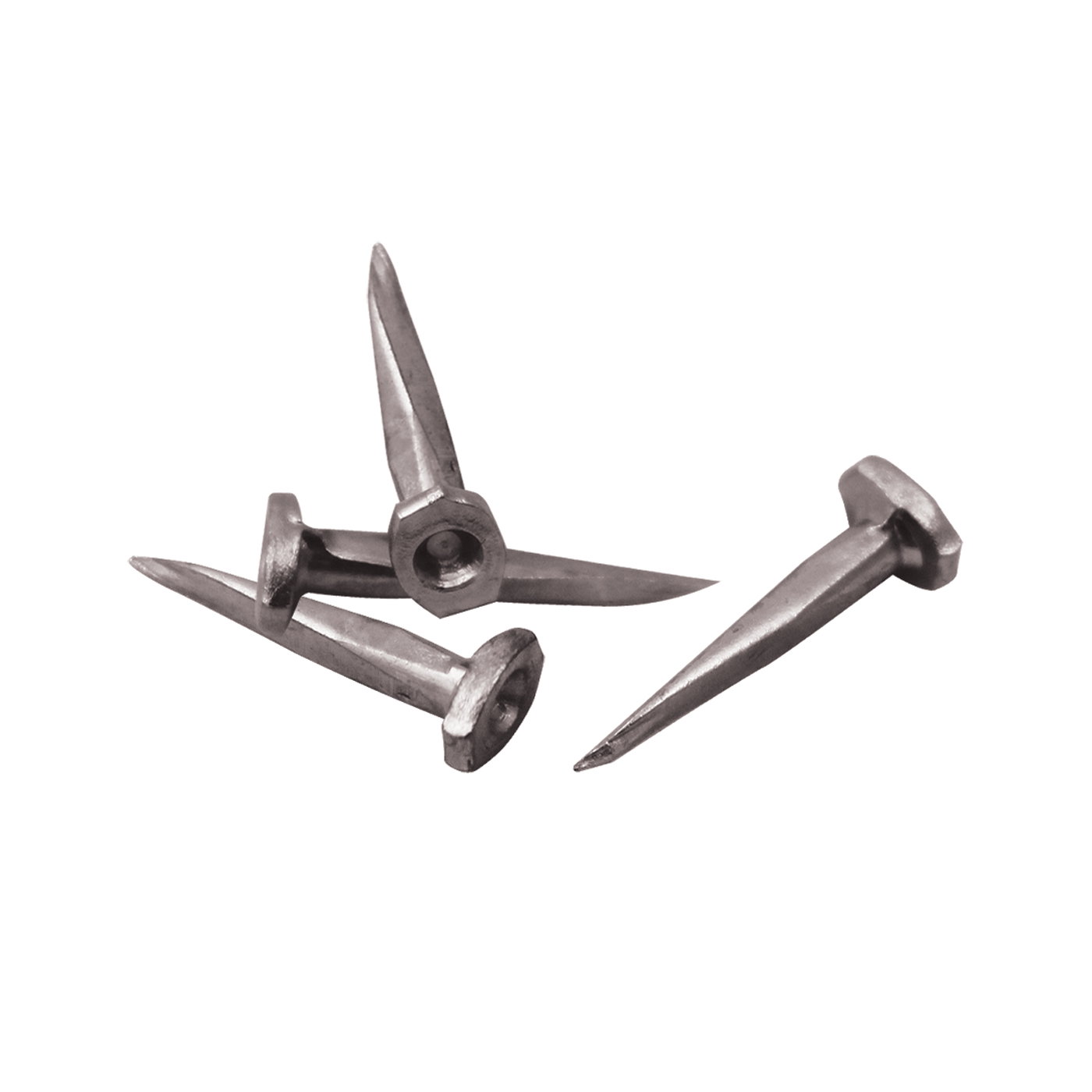 3/4 Inch (19mm) Zinc Plated Steel Stake Tacks, 1lb (0.45kg) Box Picture
