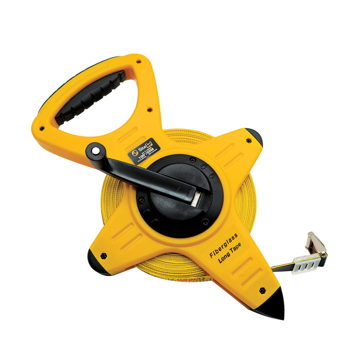 100 Ft/30M Fiberglass Tape with Dual Sided 8ths/cm Grads Picture