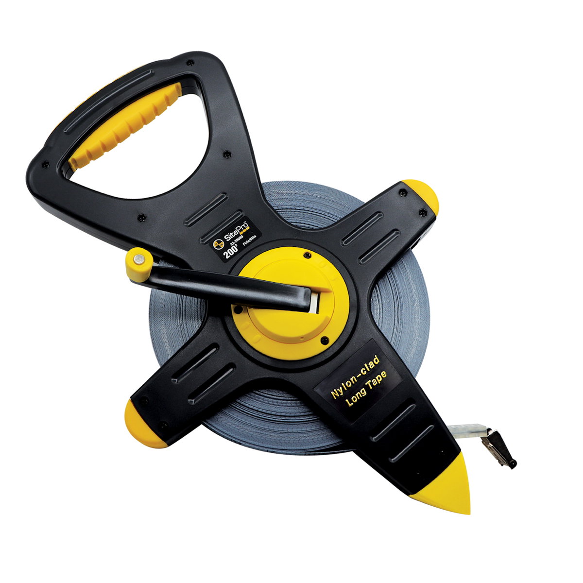 200 Ft Nyclad Steel Dual-Sided Tape with 8ths Grads Picture