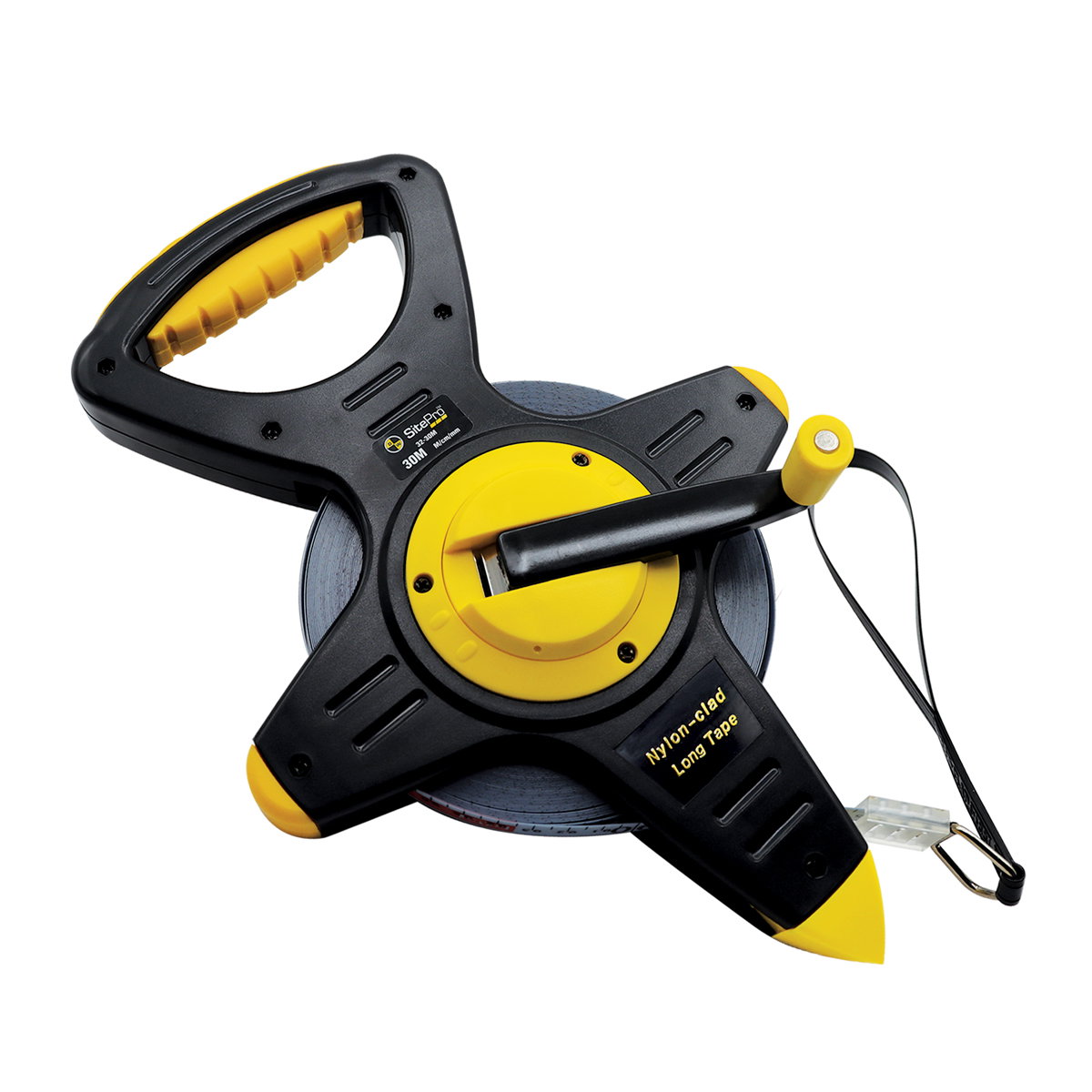 30M  Nyclad Steel Dual-Sided Tape with cm/mm Grads Picture